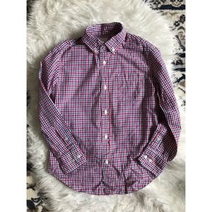 J.Crew Crewcuts Kids Size 8 Check Button Shirts